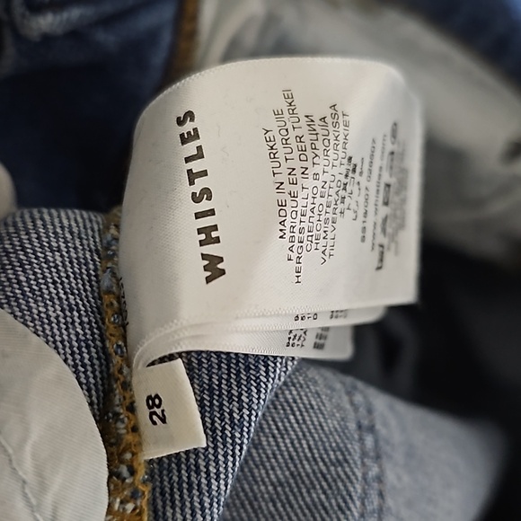 Whistles Raw Hem High Rise Jeans‎ Size 28 - Picture 4 of 6
